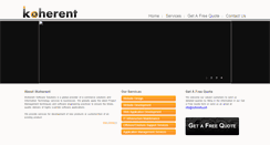 Desktop Screenshot of ikoherent.com